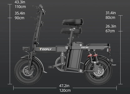 PROMEDIS™ Toofly 3.0 - Electric Foldable Bike