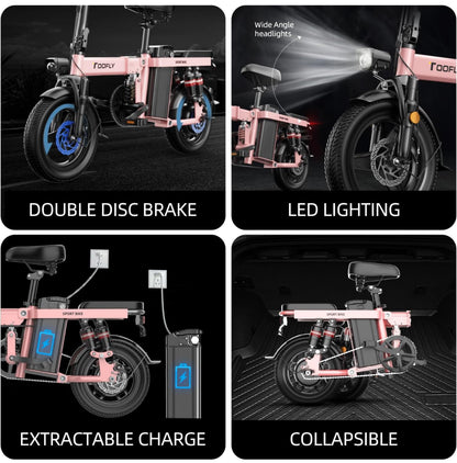 PROMEDIS™ Toofly 3.0 - Electric Foldable Bike